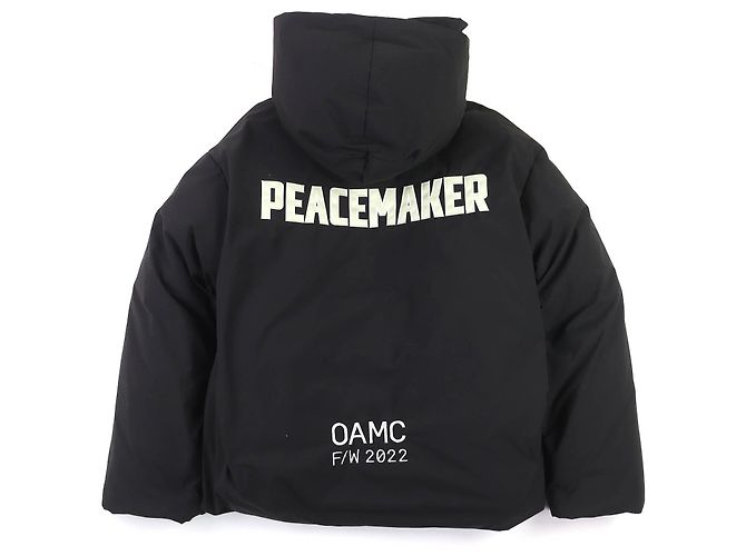 Autre Marque OAMC Peacemaker LITHIUM DOWN JACKET Chaqueta de Plumas Negro - vista 2