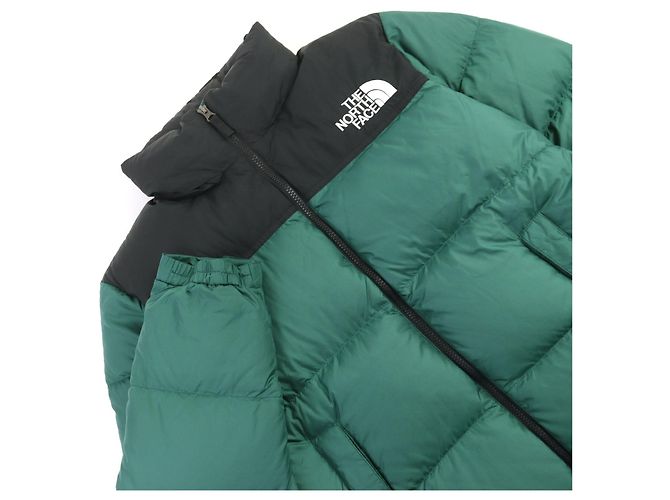 THE NORTH FACE Giacca Nuptse Giacca in Piuma Verde - vista 2