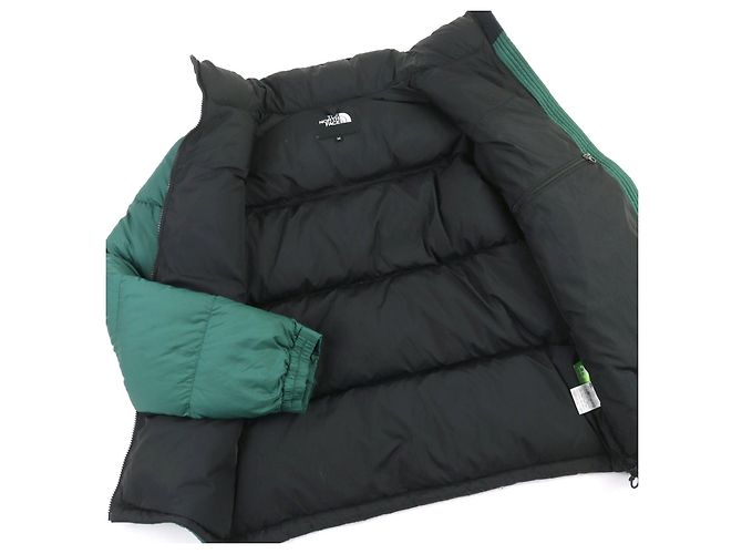 THE NORTH FACE Giacca Nuptse Giacca in Piuma Verde - vista 3