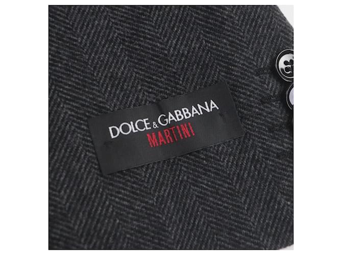 Dolce & Gabbana Abrigo de lana Dolce&Gabbana MARTINI Castaño - vista 5