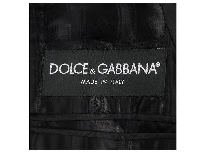 Dolce & Gabbana Abrigo de lana Dolce&Gabbana MARTINI Castaño - vista 8