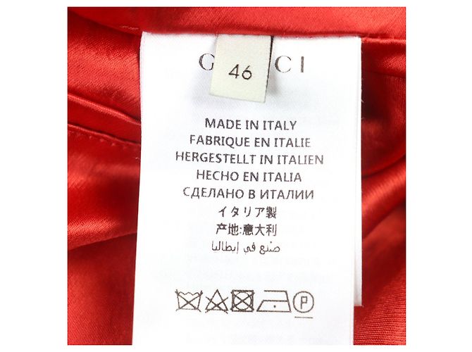 Chaqueta de algodón Gucci Sukajan GG Blade Multicolor - vista 10