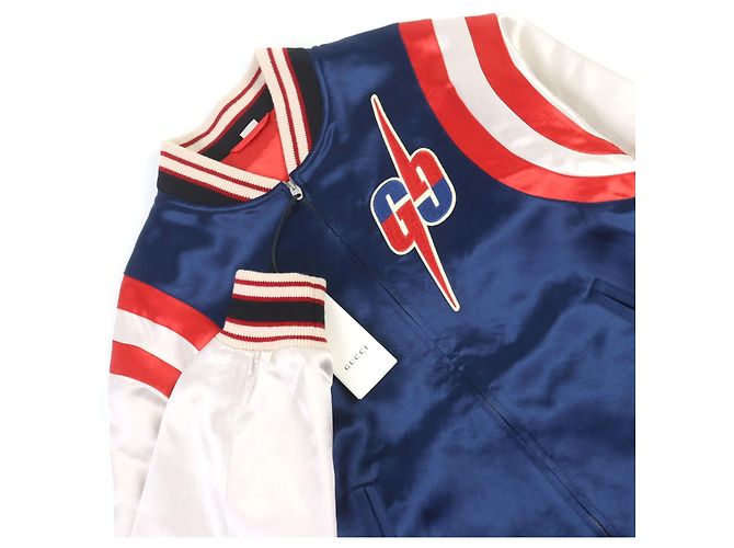 Chaqueta de algodón Gucci Sukajan GG Blade Multicolor - vista 2