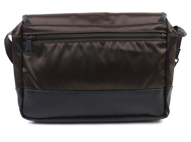 Autre Marque PORTER SACS BAR Borsa a tracolla in nylon Marrone - vista 2