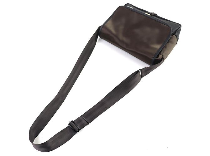 Autre Marque PORTER SACS BAR Borsa a tracolla in nylon Marrone - vista 3