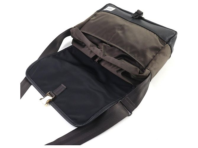 Autre Marque PORTER SACS BAR Borsa a tracolla in nylon Marrone - vista 4