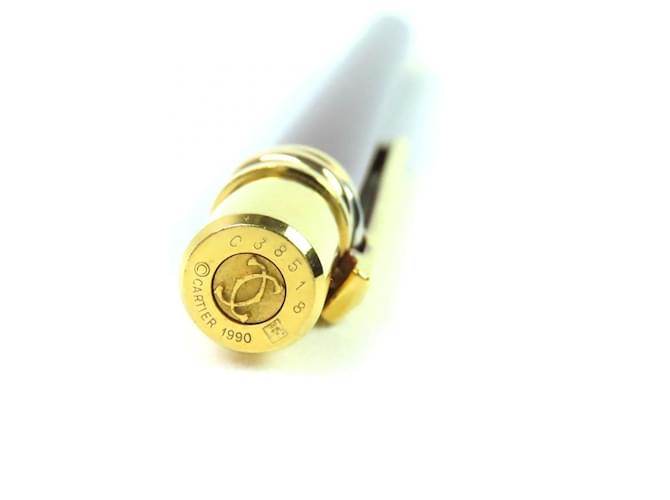 Penna a sfera Cartier Trinity Marrone - vista 4