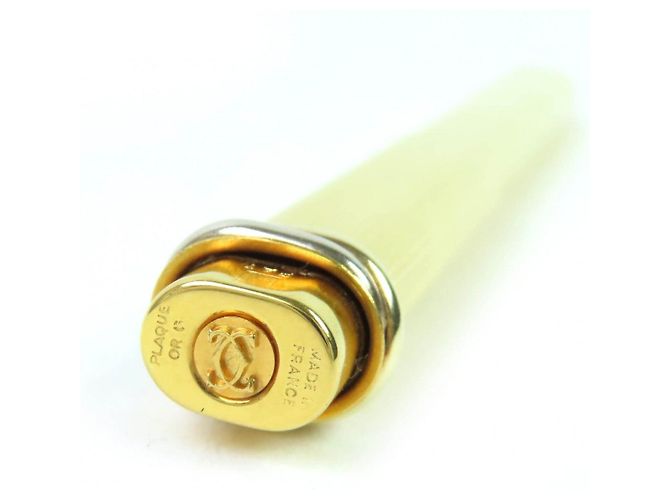 Penna a sfera Cartier Trinity Stripe D'oro - vista 5