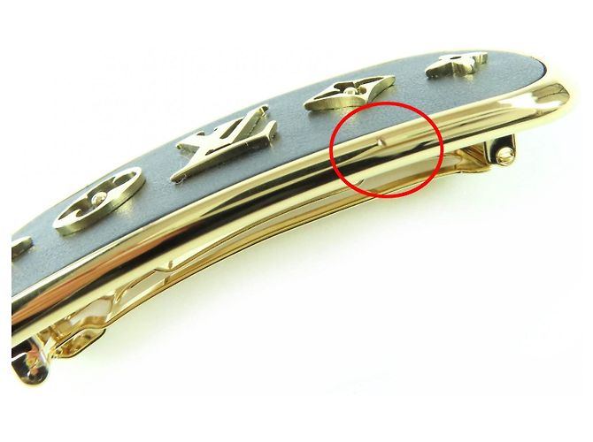 Fermi capelli Louis Vuitton Baretta Cruiser Motif Icone Nero - vista 7