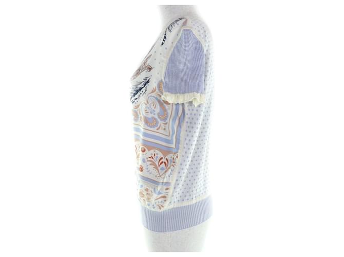 Top de seda Hermès 40 Multicolor - vista 2