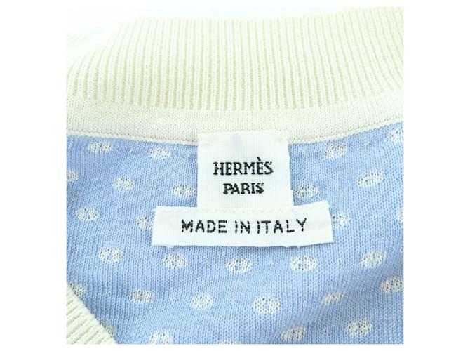 Top de seda Hermès 40 Multicolor - vista 6