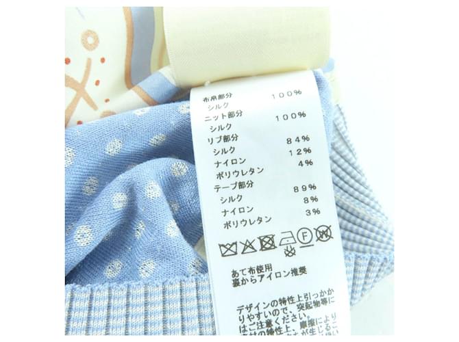 Top de seda Hermès 40 Multicolor - vista 9