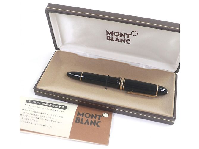 Montblanc Meisterstück 14C Füllfederhalter Schwarz - Ansicht 2