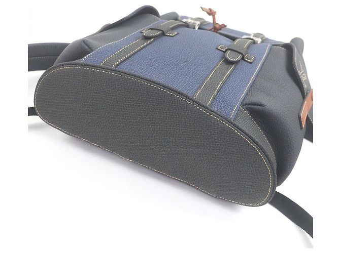 Zaino Louis Vuitton Christopher PM Denim Blu - vista 7