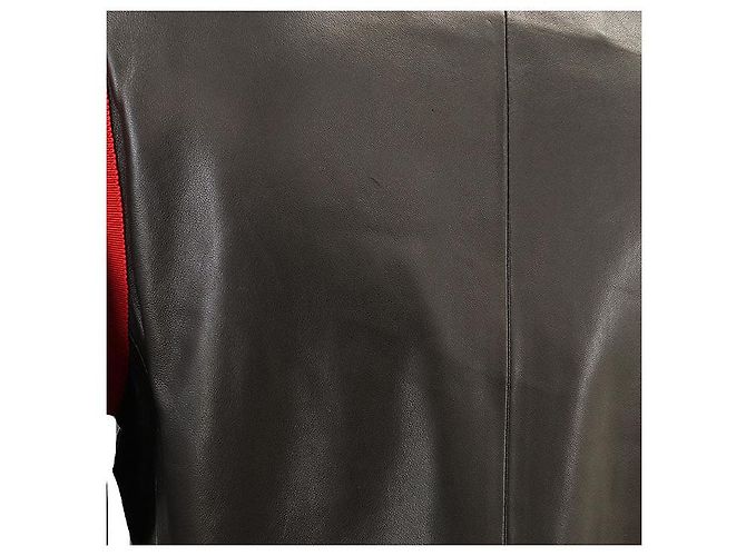 Chaqueta Gucci de piel de cordero Negro - vista 7