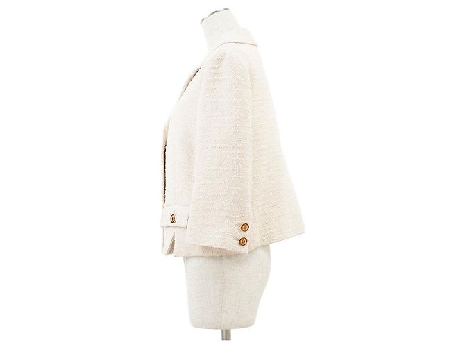 Chaqueta de tweed bouclé Gucci Crudo - vista 12