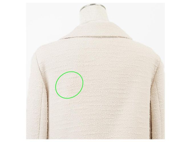 Chaqueta de tweed bouclé Gucci Crudo - vista 6