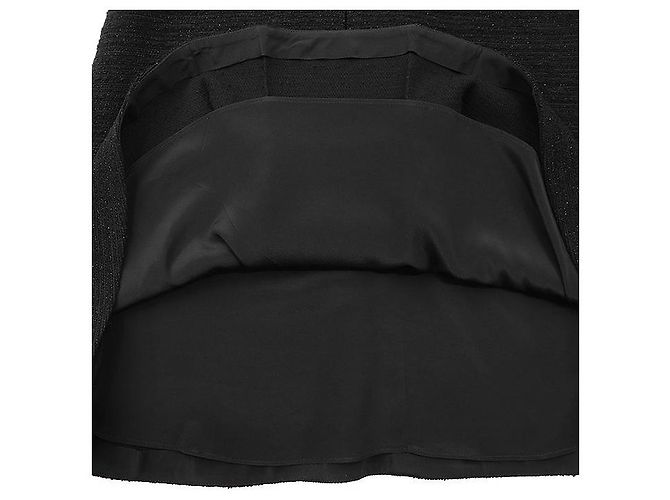 Gucci GG Interlocking Tweed-Kleid Schwarz - Ansicht 8