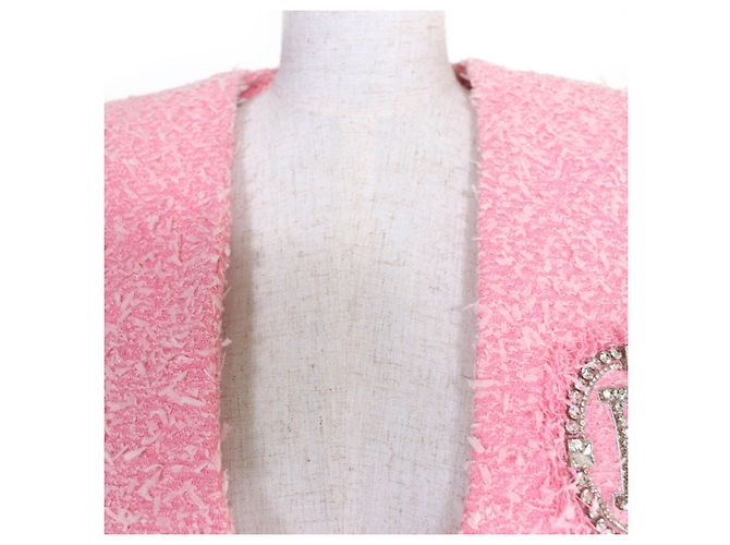 Autre Marque Conjunto de dos piezas de tweed Balmain Rosa - vista 4