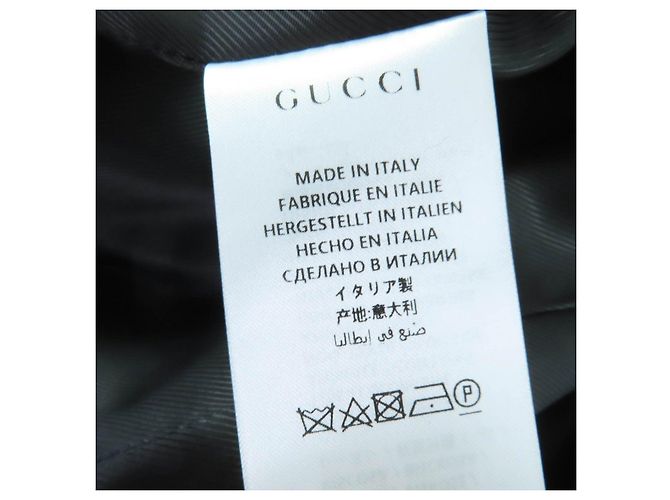Abrigo de lana Gucci Negro - vista 9