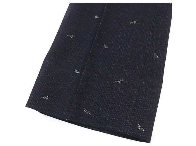 Fendi Monster Eye Baumwollhose Blau Marineblau - Ansicht 6
