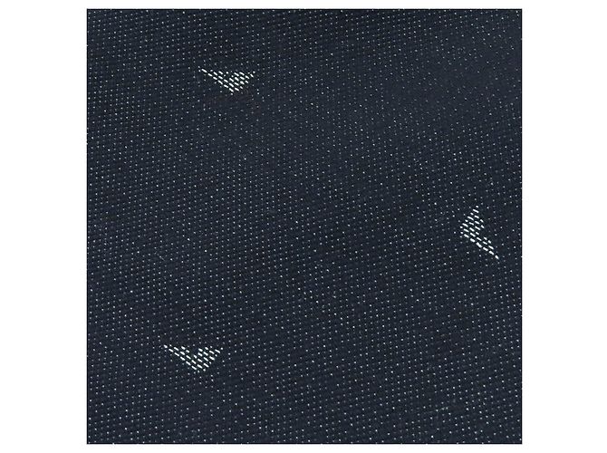 Fendi Monster Eye Baumwollhose Blau Marineblau - Ansicht 7