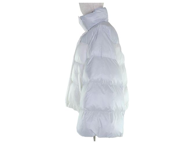 Giacca Piumino Sacai Multicolor Bianco Blu chiaro - vista 2