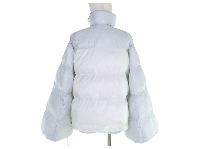 Giacca Piumino Sacai Multicolor Bianco Blu chiaro - vista 3
