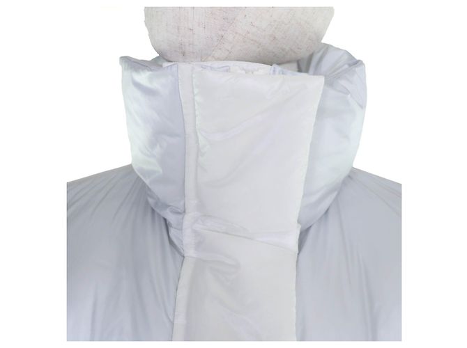 Giacca Piumino Sacai Multicolor Bianco Blu chiaro - vista 4