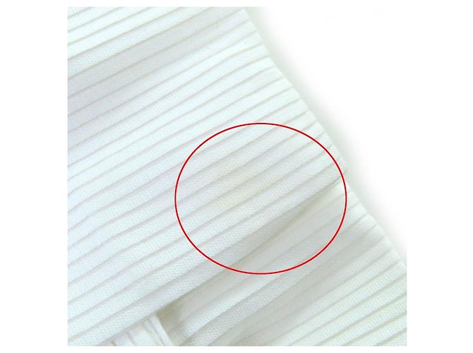 Pantalones de algodón Chanel Blanco - vista 10