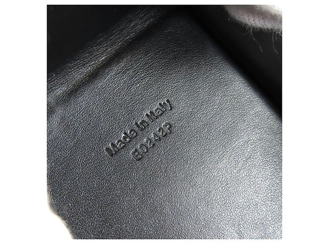 Monedero de cuero Berluti Origin Calligraphy Castaño - vista 7