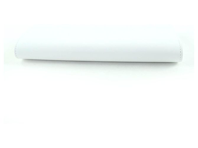 Cartera larga de piel con logo Jil Sander Blanco - vista 5