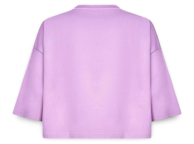 Cropped Loewe Anagram de Algodón Rosa - vista 9
