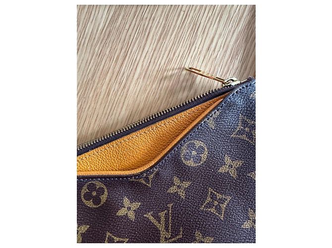 Louis Vuitton Monogram Canvas Pallas saffron Tasche Braun Monogramm - Ansicht 4