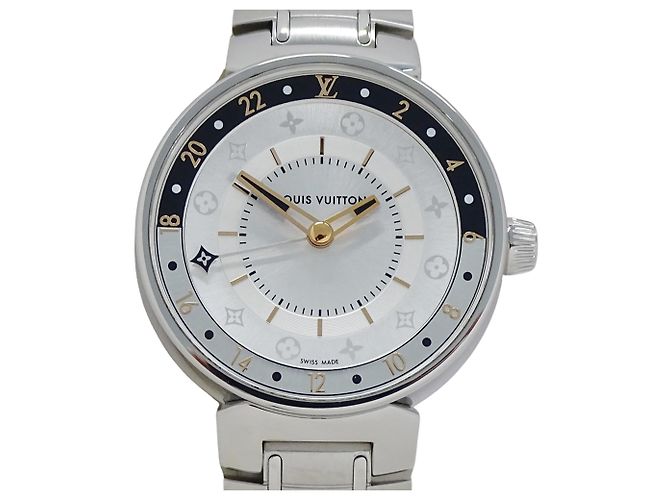 Reloj Louis Vuitton Tambour Moon Dual Time para mujer - vista 2