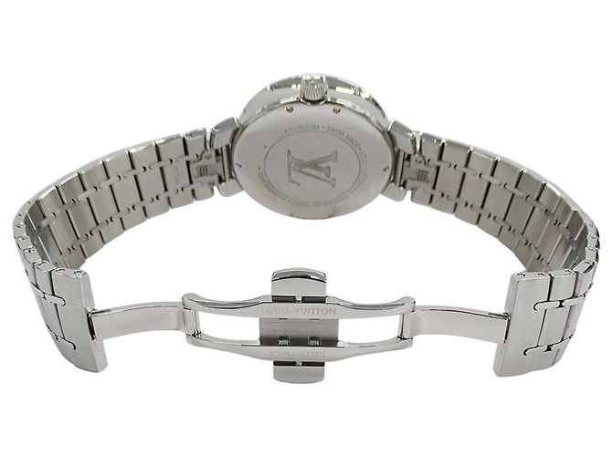 Reloj Louis Vuitton Tambour Moon Dual Time para mujer - vista 4