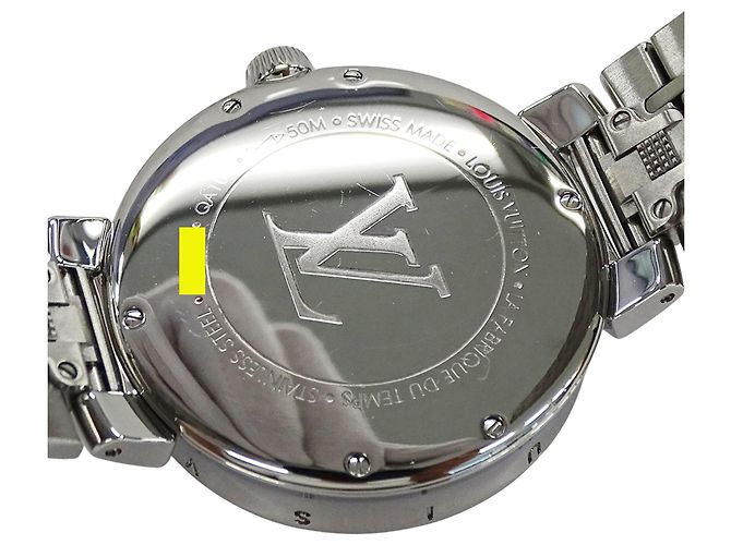 Reloj Louis Vuitton Tambour Moon Dual Time para mujer - vista 6