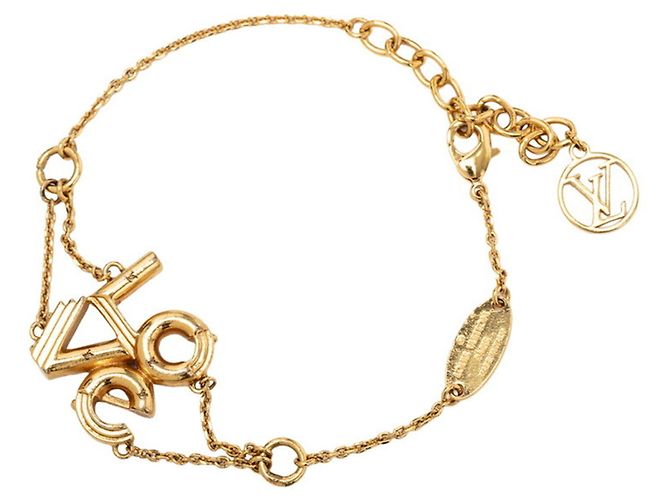 Bracciale Love Charm Louis Vuitton LV&ME D'oro - vista 2