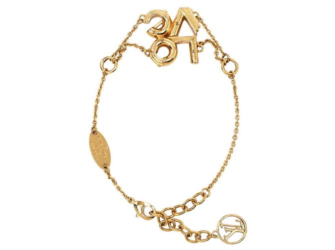 Bracciale Love Charm Louis Vuitton LV&ME D'oro - vista 3