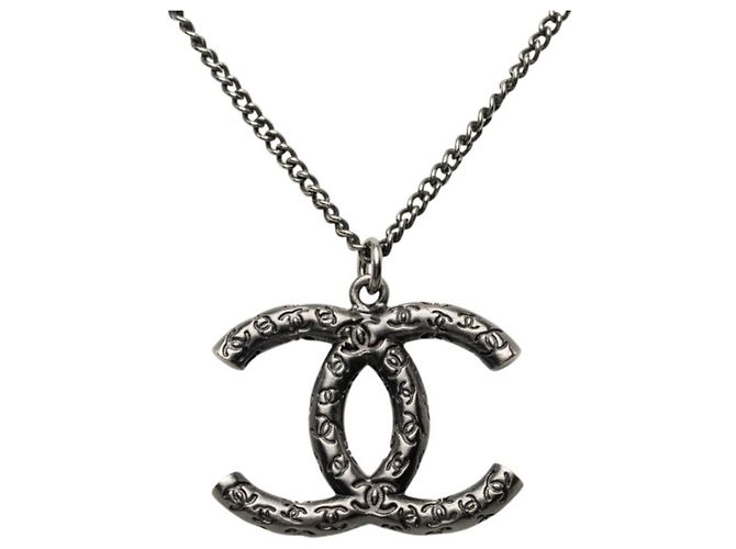 Collar Chanel Coco Mark B10A Negro - vista 2
