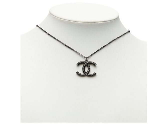 Collar Chanel Coco Mark B10A Negro - vista 6