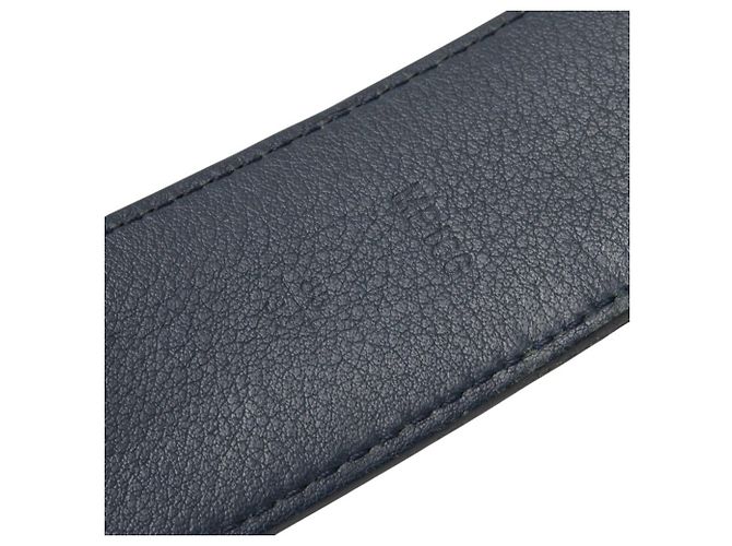 Louis Vuitton Monogram Ceinture Stamp Belt Braun Weiß Marineblau Monogramm - Ansicht 7