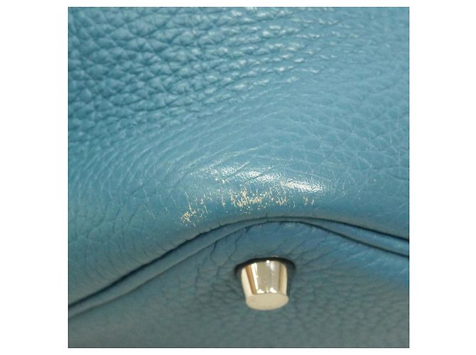 Hermès Hermes Picotin Lock PM Handtasche Blau - Ansicht 6