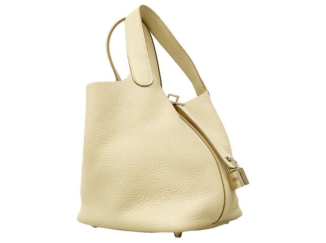 Hermès Hermes Picotin Lock PM Handtasche Beige - Ansicht 2