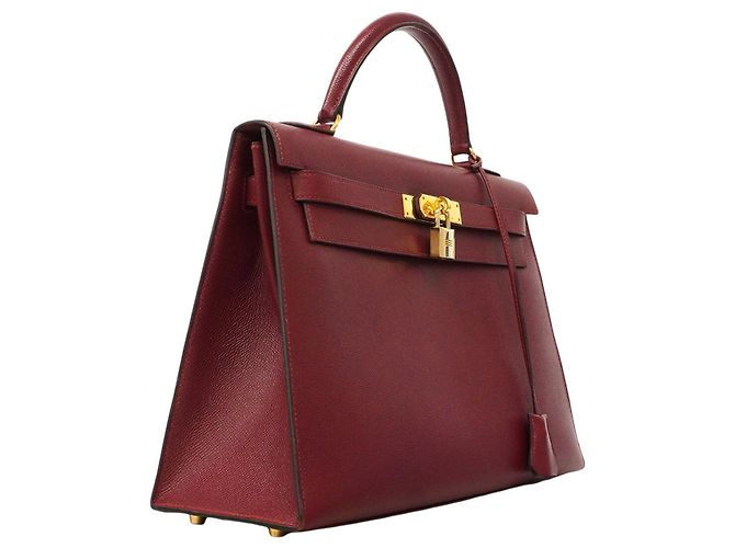 Hermès Borsa Hermes Kelly 32 Rosso - vista 2