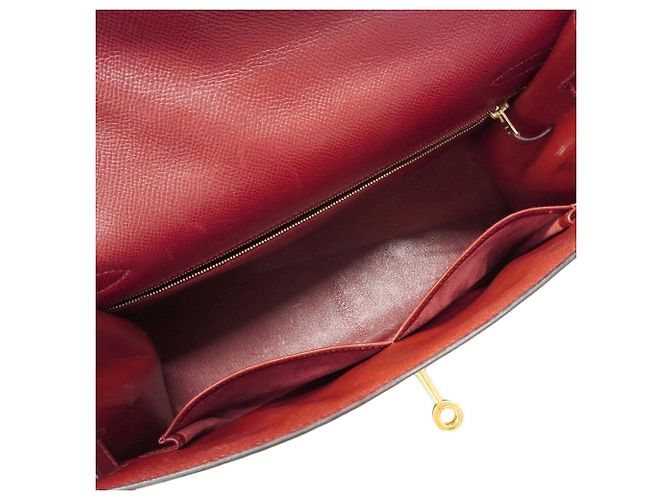Hermès Borsa Hermes Kelly 32 Rosso - vista 4