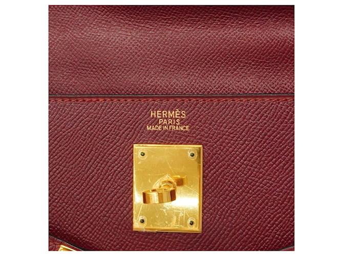 Hermès Borsa Hermes Kelly 32 Rosso - vista 5