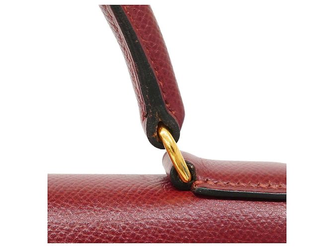 Hermès Borsa Hermes Kelly 32 Rosso - vista 8