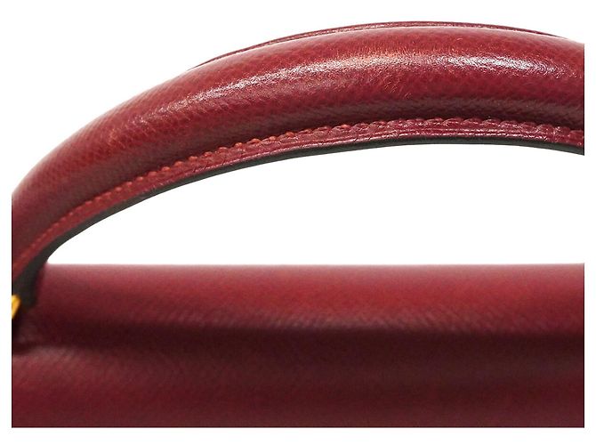 Hermès Borsa Hermes Kelly 32 Rosso - vista 9