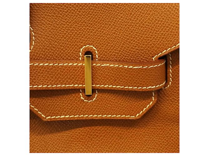 Hermès Borsa Hermes Birkin 35 D'oro - vista 10